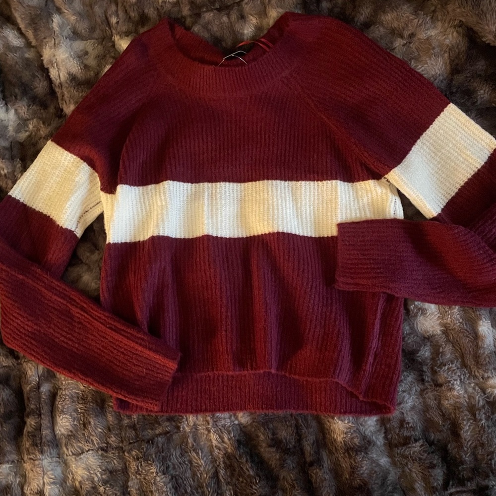 Cropped sweater!